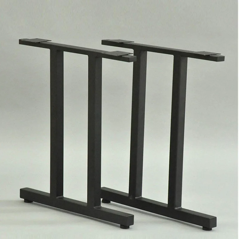 Iron Bar Table Leg Big Board Dressing Table Foot Simple Furniture Leg Support  Stand Metal Tea Table Legs For Table