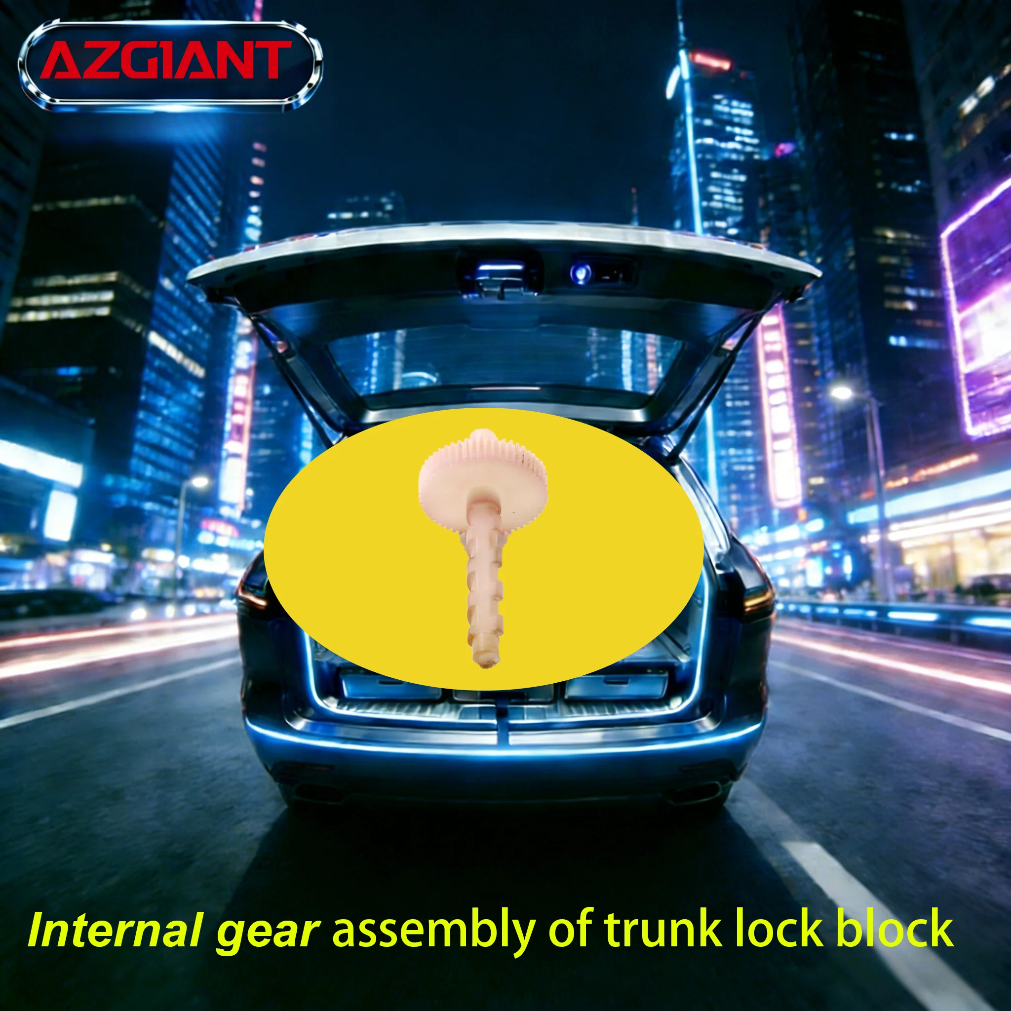 Swedish-Engineered Quality Trunk Lock Internal Gear for Volvo S60 2001-2009 AZGIANT Direct Fit OEM Spec
