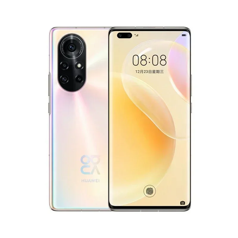 هاتف Huawei Nova 8 Pro 5G الذكي بشاشة 6.7 بوصة 2676x1236px CPU Hisilicon Kirin 985 Nano SIM هاتف مستعمل