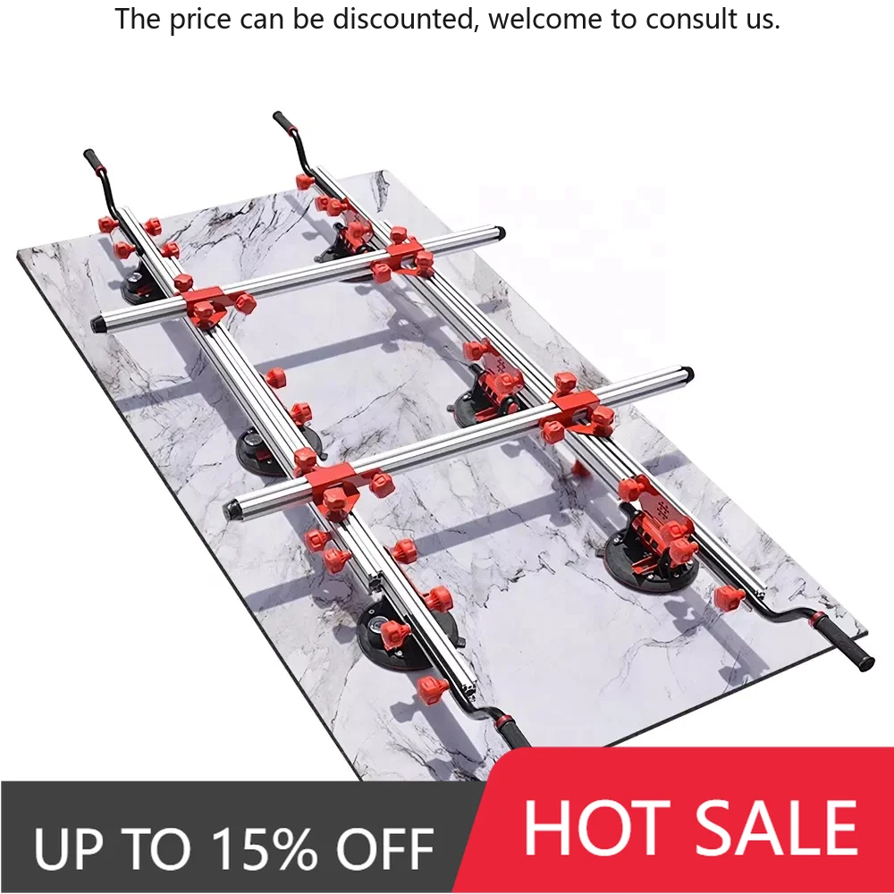 

Large Format Ceramic Gres Porcelain Tile Sintered Stone Dekton Neolish Carrying System Lifting Frame Lifter