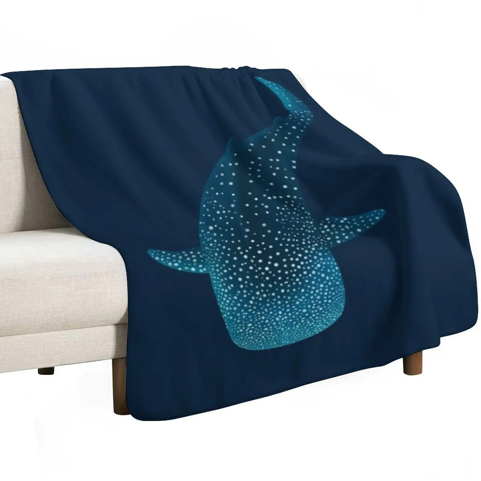 Whale Shark Marine Life Throw Blanket Soft Beds Thins Travel Sleeping Bag warm winter for winter Blankets