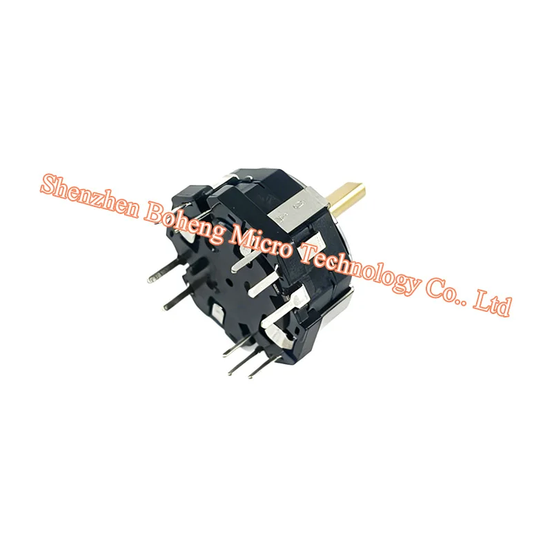 RKJXT1F42001 Multi-Directional Stick Switch with Encoder & Center Push, 4-Way Joystick / 15 Pulses / 30 Detents
