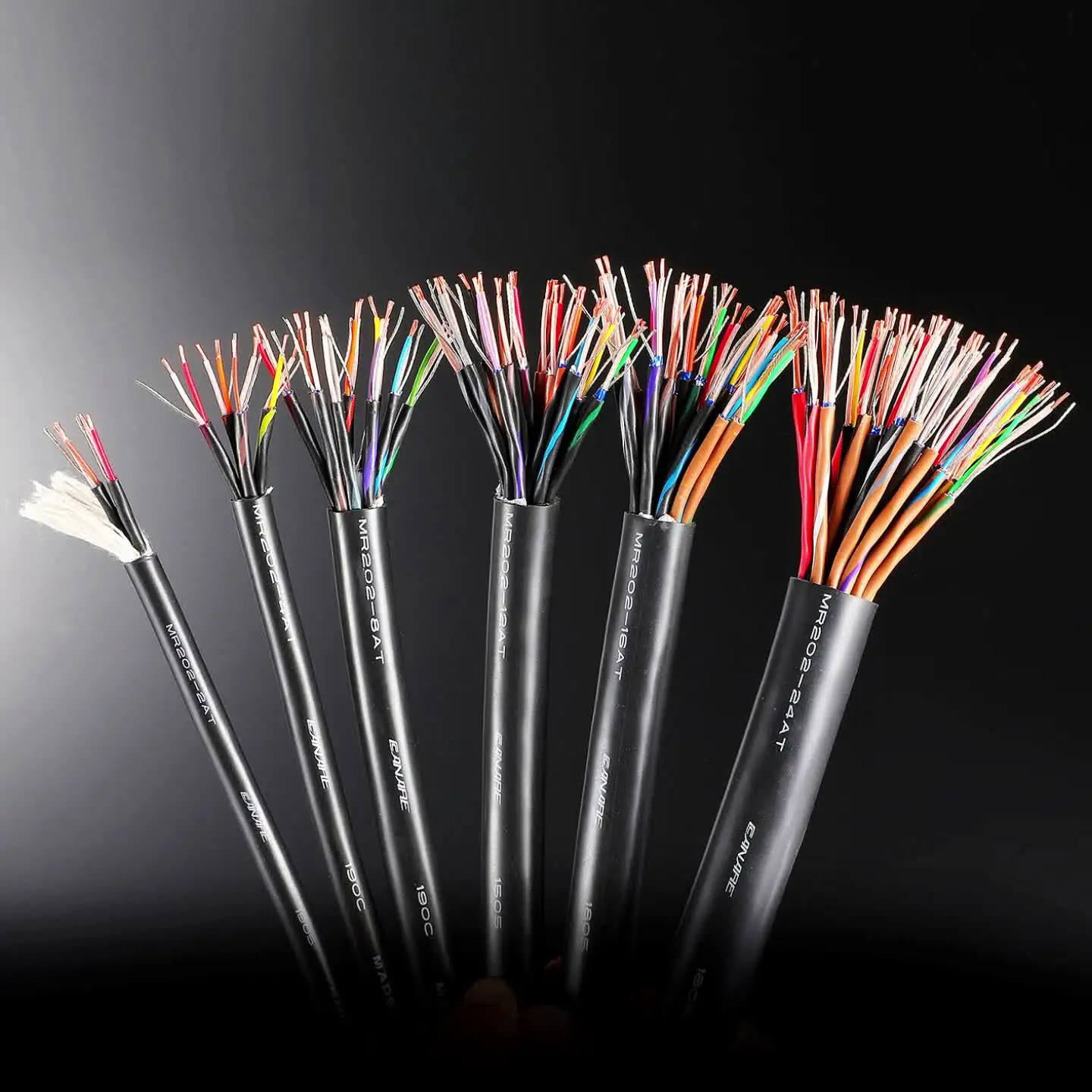 Canare MR202-2AT 1m XLR Audio Cable 25AWG Foil Shielded