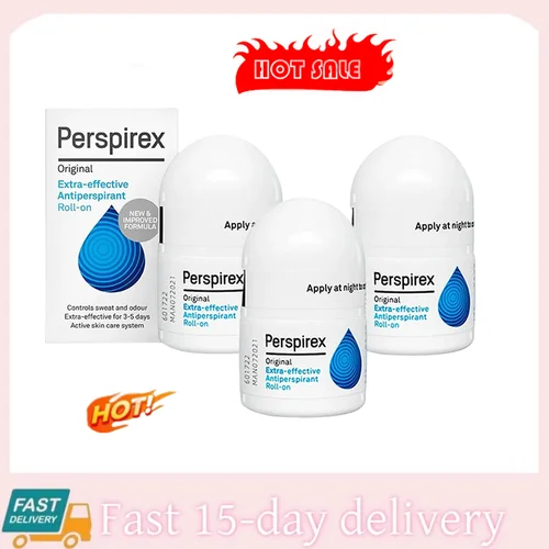 1/3/5 Uds antitranspirante axila Roll-On 24 horas de larga duración desodorante antitranspirante altamente eficaz para mujeres y hombres