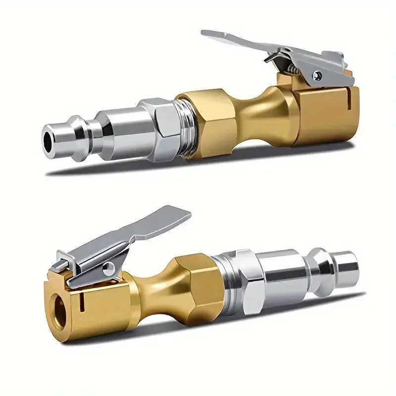 Bico de Inflação Rápida 1/2'' (8x7.8cm) com Diâmetro Interno de 6mm/8mm em Liga de Cobre Durável para Válvulas de Pneu Automotivo