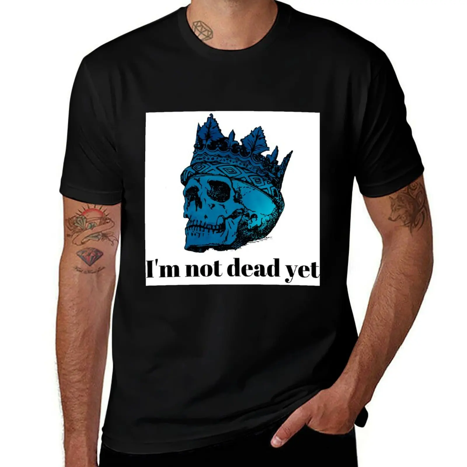 

t casual dead graphic shirt tshirt T-Shirt T-Shirt man t man not shirt yet I'm