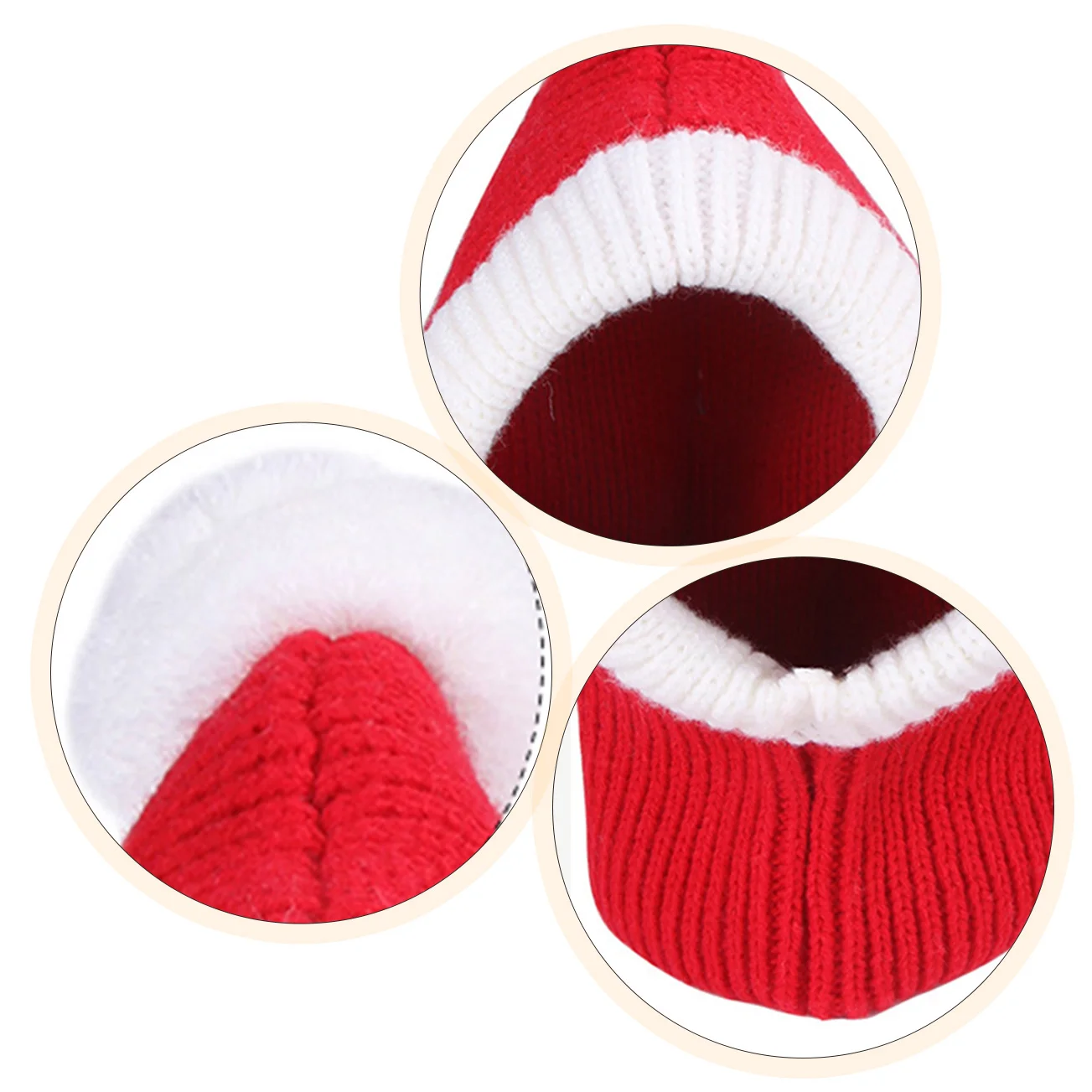 

1Pcs Christmas Pet Hat Red Decorative Dog Headgear Adorable Cat Headwear for Holiday Party Cosplay Christmas Pet Hat