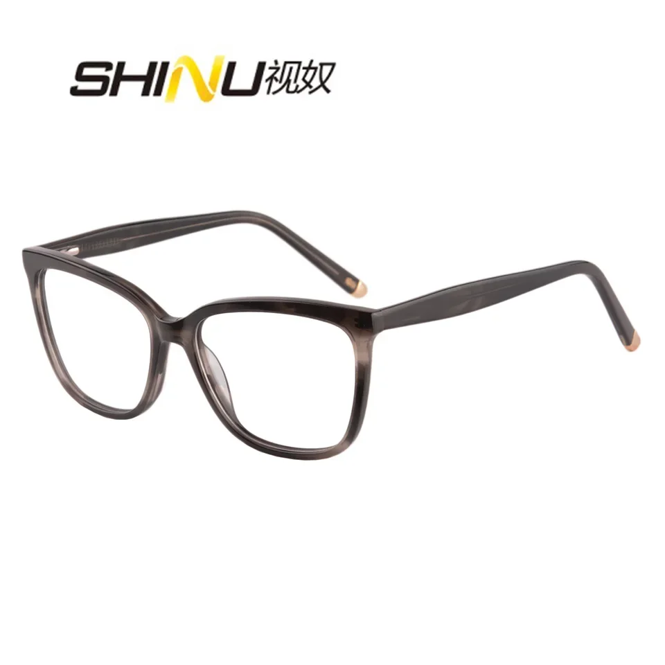 progressive reading glasses for women anti blue light computer glasses near and far multifocal eyeglasses acetate glasses custom