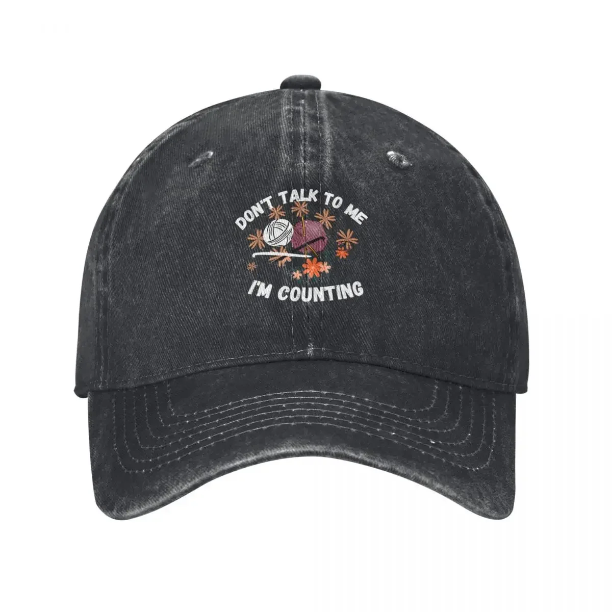 don't talk to me i'm counting Baseball Cap party Hat derby hat fishing hat Uv Protection Solar Women's Hats 2025 Men's