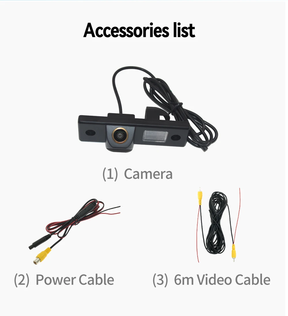 Car Rear View Reverse Backup Camera Rearview Parking For CHEVROLET EPICA/LOVA/AVEO/CAPTIVA/CRUZE/LACETTI with Dynamic Trajectory