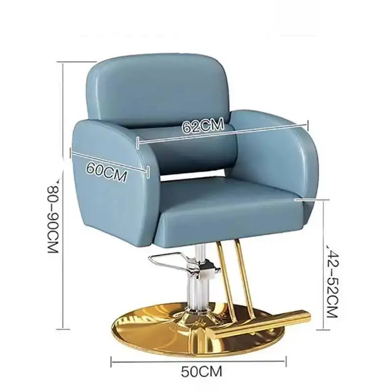 Versatile Classic Barber Chairs Beauty Exquisite Modern Premium Salon Chairs Trendy Simple Bancos Con Ruedas Salon Furniture