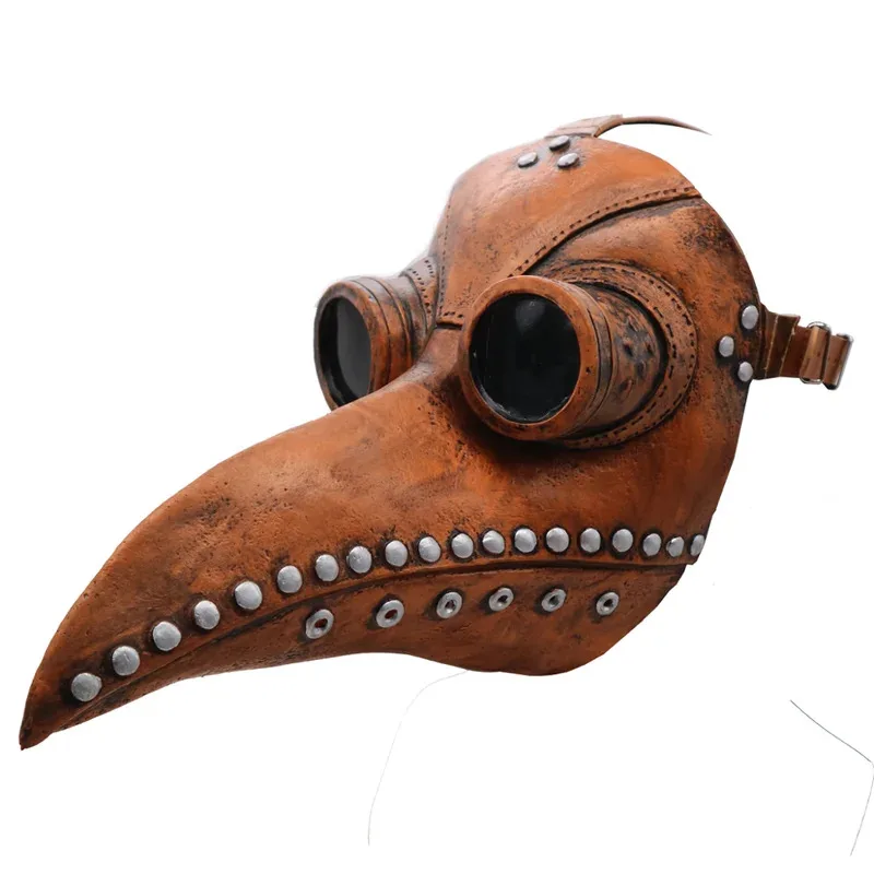 Tipo Dr. Beulenpest Steampunk Peste Dottore Maschera Lattice Nero Uccelli Becco Maschere Halloween Art Cosplay Carnaval Propsr, 7;k'2.s;9,