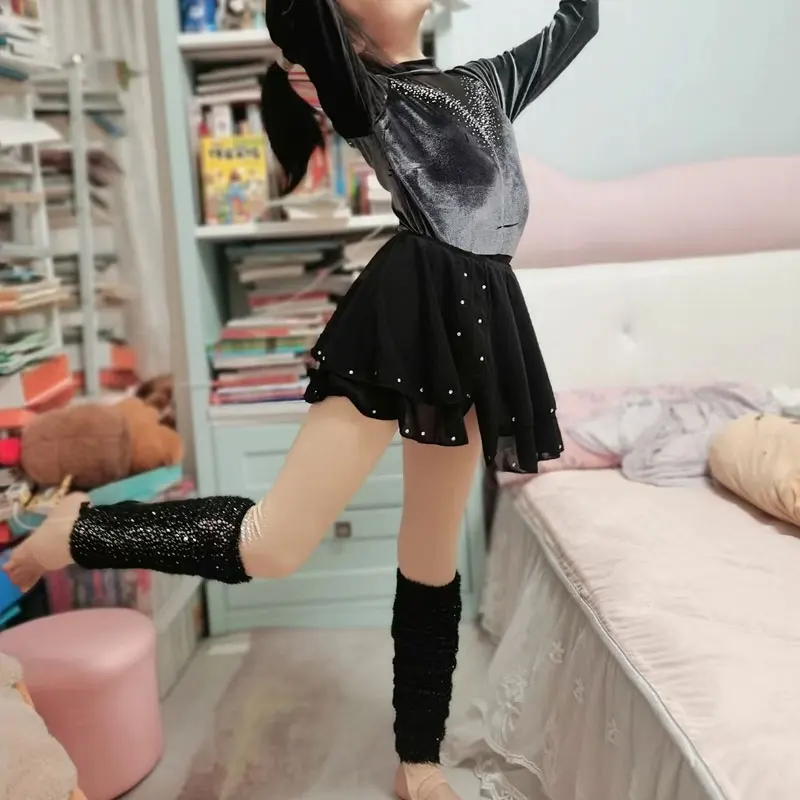 Figure Skating Performance Skirt Grading Kosten Competition Skirt Training Competition Performance