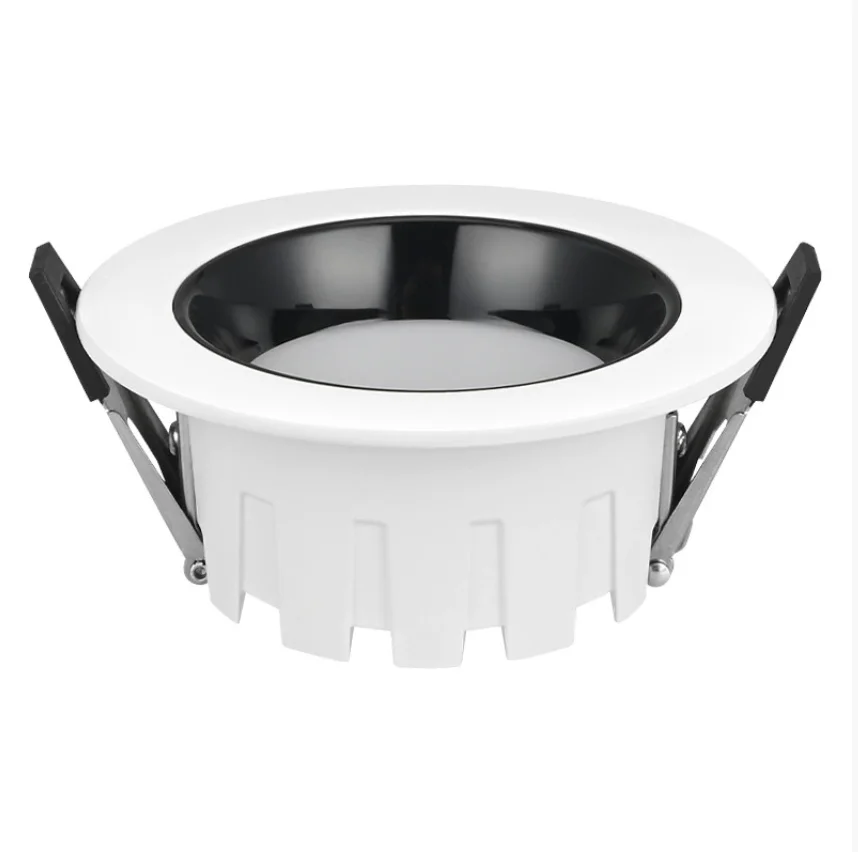 LED Downlight, Deep Anti-glare, Embedded, Round Aluminum,  Ceiling Downlight