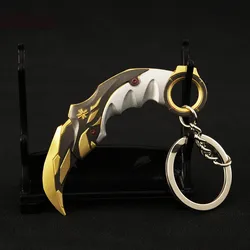 Valorant Champion 2021 karambit Katana juego de colección de armas de Metal de aleación, modelo periférico, cuchillo de garra, juguetes de regalo para niños