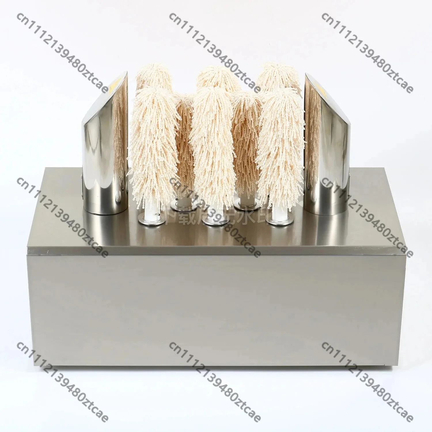 Commercial 304 Stainless Steel 2/5/8 Heads Electric Wine Glass Polisher, Automatic Polishing Machine for Bar  Commercial Use