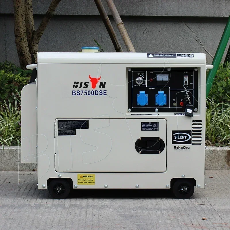 China 3kw 5kva 5000w 6000 Watt 6.5kva 220v Portable Silent Silencers diese Generator Set