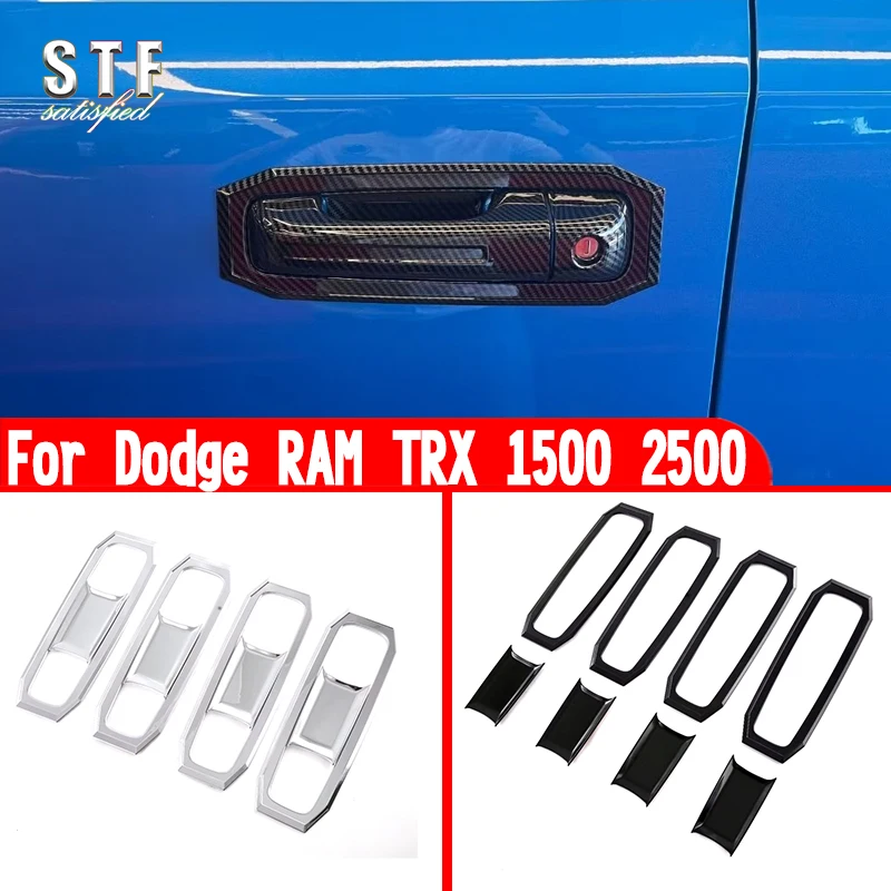 

For Dodge RAM TRX 1500 2500 2022 2023 2024 Car Accessories Door Bowl Trim Molding Decoration Stickers