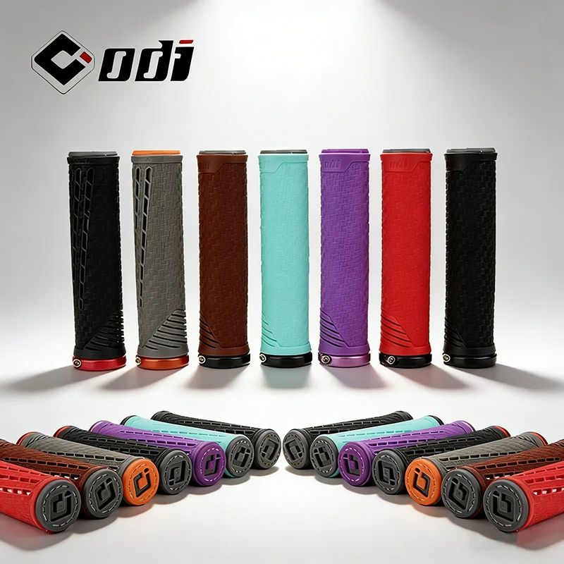 

ODI силиконовый замок для велосипедной ручки на конце из углеродного волокна, ручки для велосипедного руля, нескользящая прочная амортизирующая ручка, аксессуар для горного велосипеда