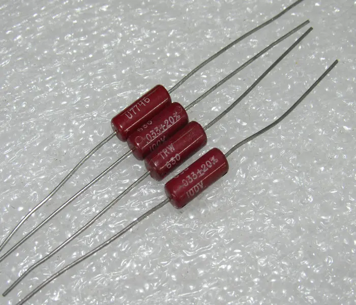 20PCS/American antique 100V 0.033UF 333 fever coupling guitar film capacitor