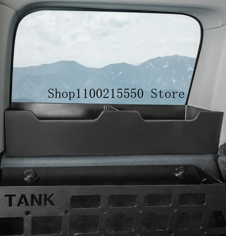 For Great Wall GWM WEY TANK 300 Tank 300 Trunk Window Storage Box Storage Box Interior Modification Accessories