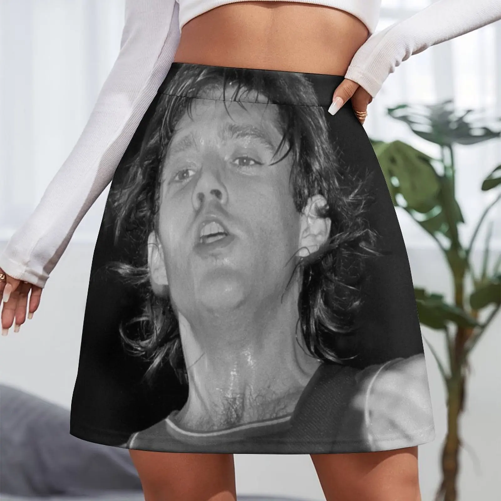 Mike Mesaros - The Smithereens - BW Photograph Mini Skirt dress women summer korean skirt Mini Skirt