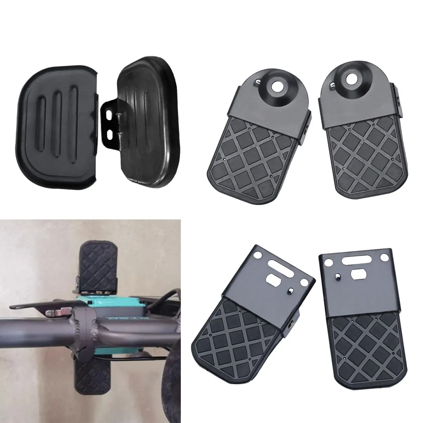 دواسات العجلات الخلفية للدراجة، غير قابلة للانزلاق، ملحقات الدراجة للدراجات الإلكترونية، الجبلية