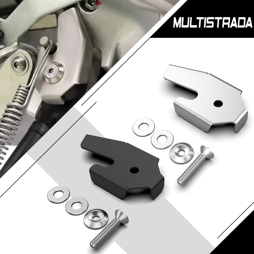 Motorcycle Accessories For Ducati Multistrada 950 1200 1200S 1260 1260S Kick Stand Side Stand Sensor Guard Protector Cover Cap