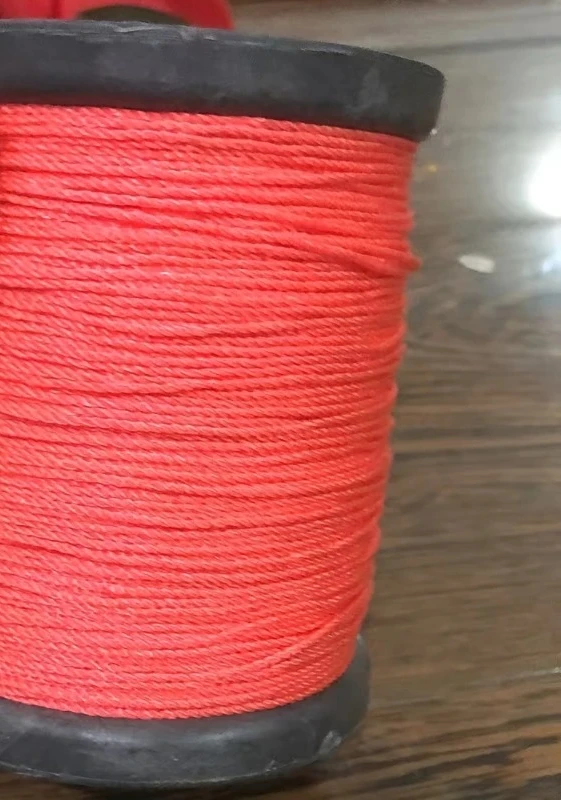 50M Red Polyethylene Marking Line for Greenhouse Vegetable Climbing Gardeners Builders Horizontal Pull Ropes Construction Marker