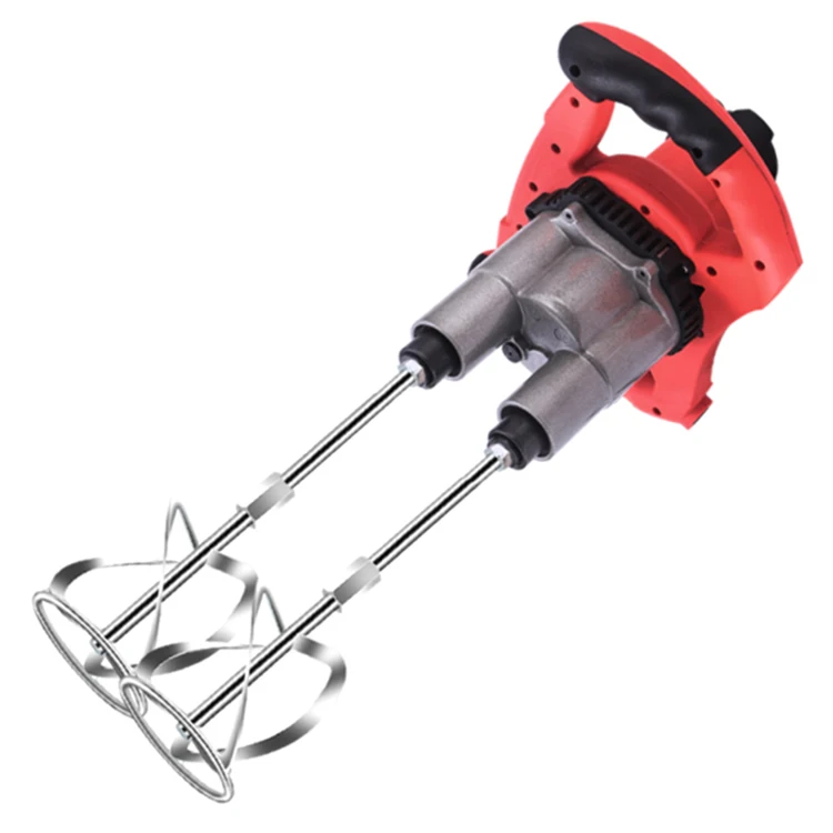 2200W High Power Food Grade 304 Stainless Steel Electric Putty Mixer Latex Paint Mixer Speed Regulating Concrete Mixer