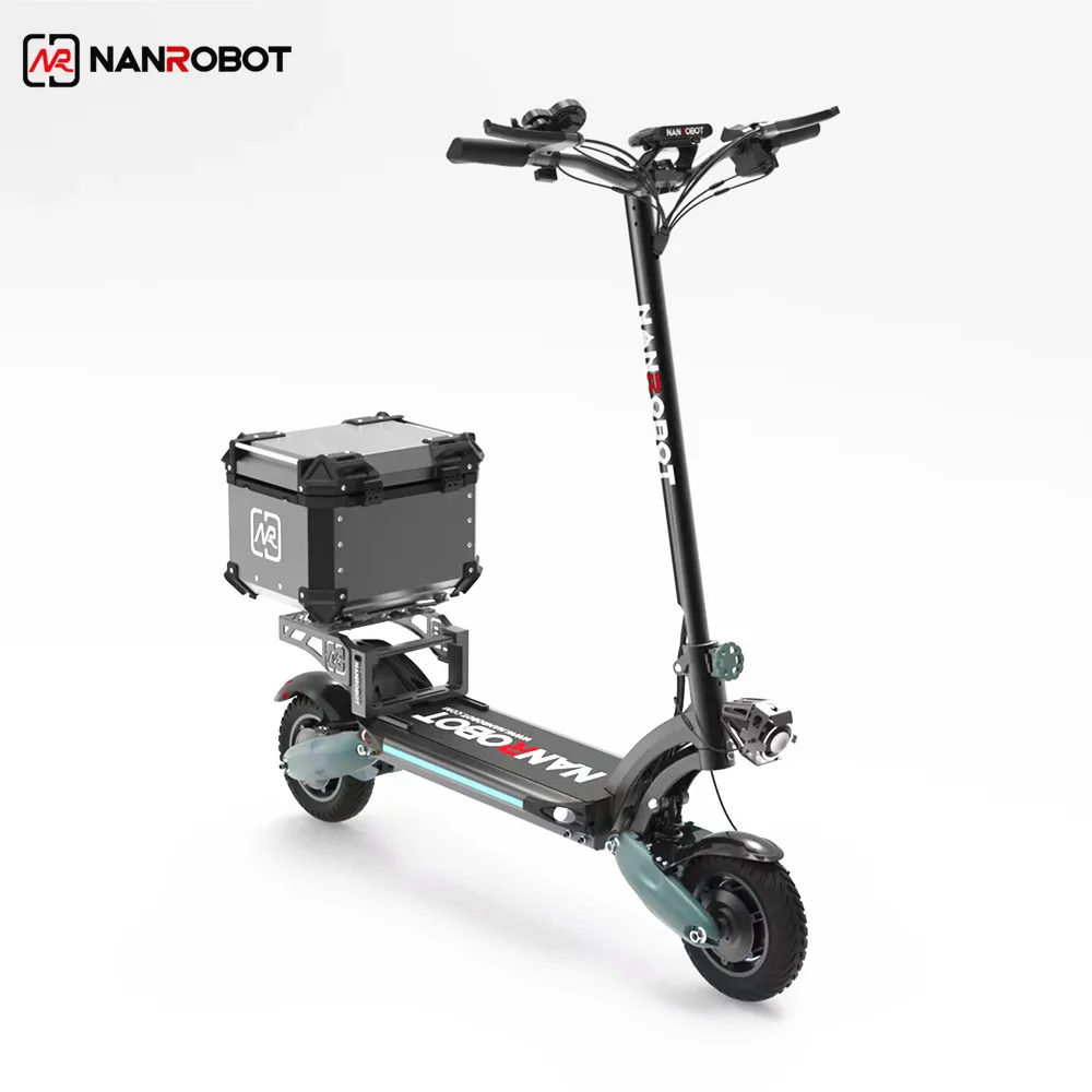 Two-wheel D6+ Motor oil With Road Scooter 10inch 2000w Light