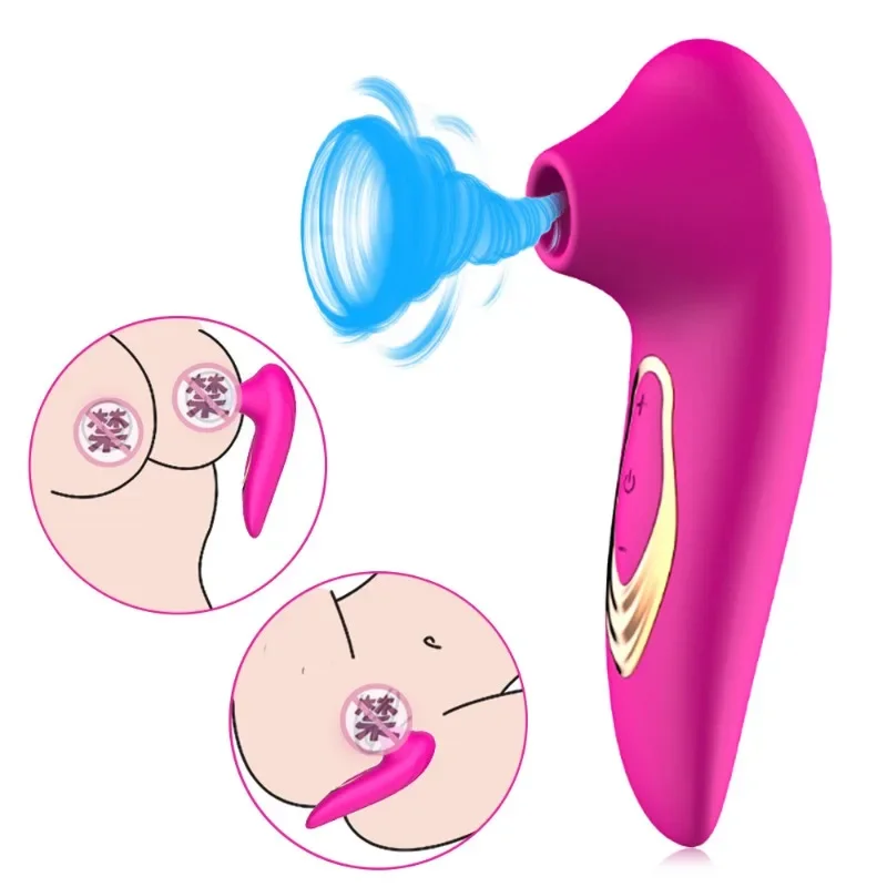 Poderoso vibrador de sucção do clitóris para mulheres, clitóris, mamilo, oral, vácuo, estimulador, massageador, brinquedos sexuais, adultos