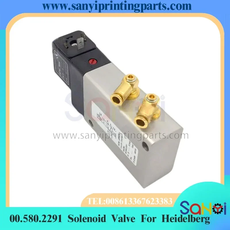 ハイデルベルクMOソレノイドバルブ00.580.2291 XL106 XL105 XL75 CD102 SM102 CD74 SM74 SM52印刷機部品用