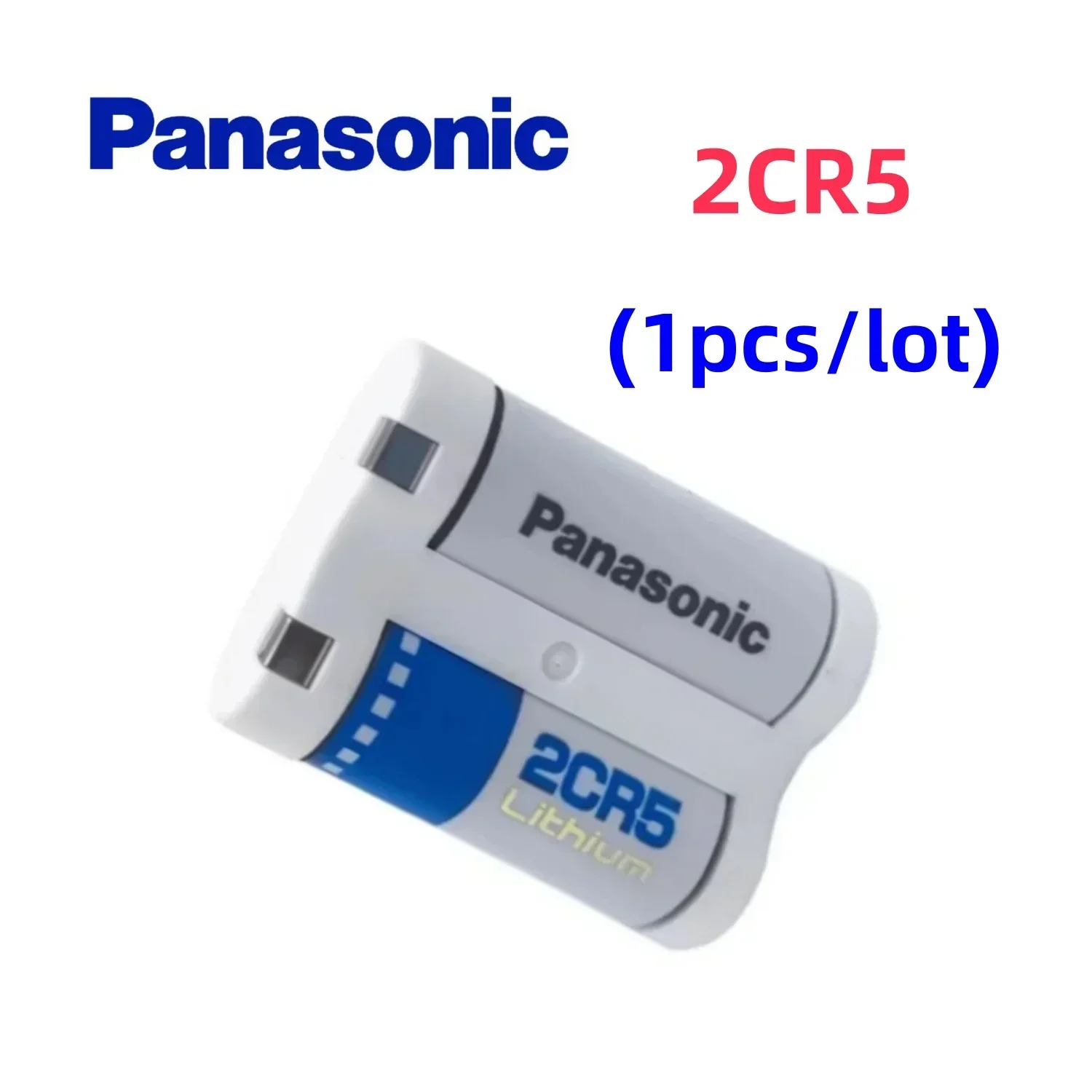 1-5pcs Panasonic Original 2CR5 Lithium Battery 6V Camera 2CR5 Suitable for Canon EOS5 50 55 650 10QD Minolta 303si Film