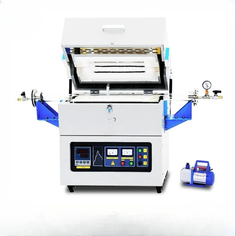 Experimental Furnace Multichannel Gas Vacuum Tube Furnace Integrated Design
