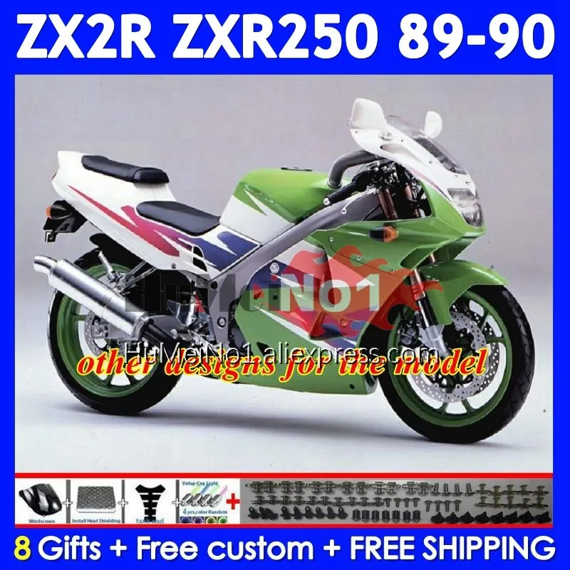 طقم هدية لكاواساكي نينجا ، ZX2R ، ZXR C ، 39no. 29 ، ZXR250 ، 89 ، 90 ، ZX 2R ، R250 ،