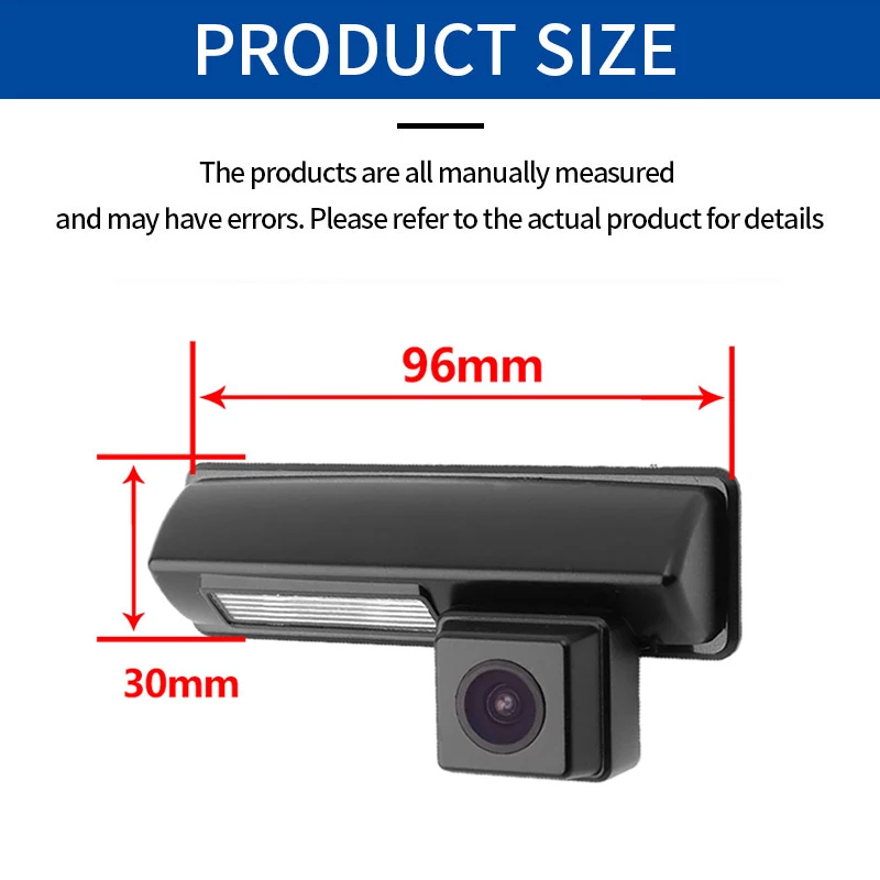 Wide Degree CCD NTSC Car Rear View Reverse Parking Camera  For Toyota Camry Aurion XV40 2007 2008 2009 2010 2011 2012