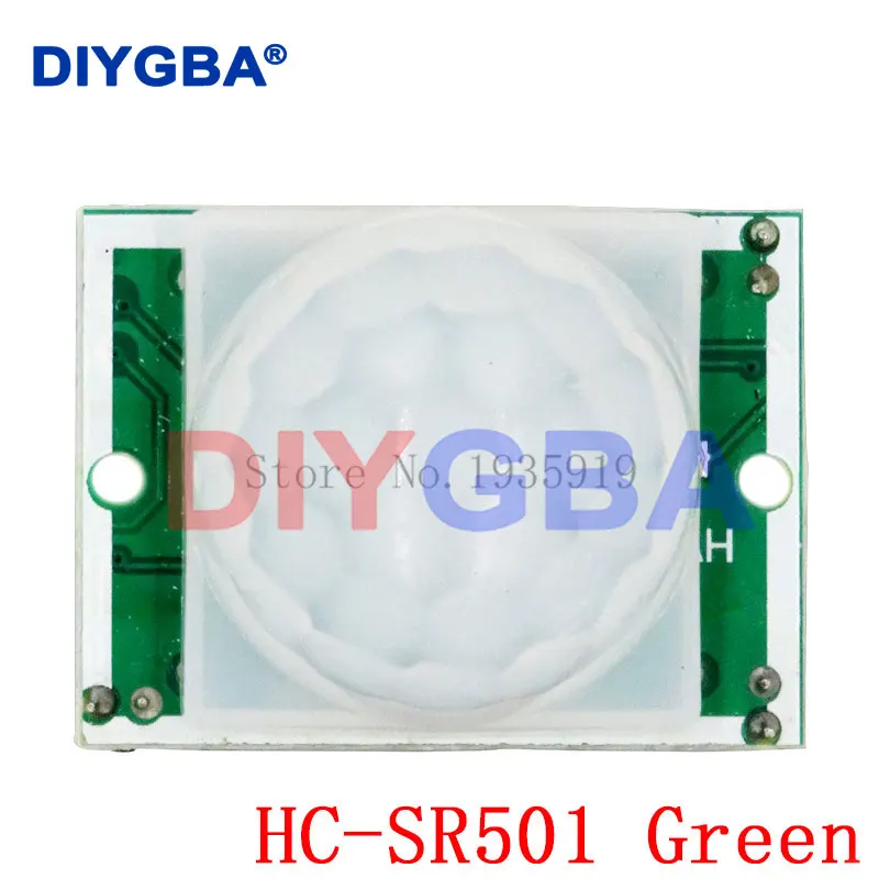 10 قطعة SR501 HC-SR501 ضبط الأشعة تحت الحمراء Pyroelectric الأشعة تحت الحمراء PIR وحدة محس حركة كاشف وحدة قوس لاردوينو
