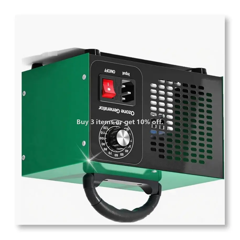 ◉Generator 45g/H, Home/Industrial O3 Deodorizer,High Capacity Machine Air Ionizer US