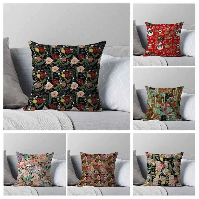 Decorative Home pillow case Cushion covers 45*45cm nordic 40*40 40x40cm 50x50cm Modern Living Room sofa House bed 45x45cm kawaii