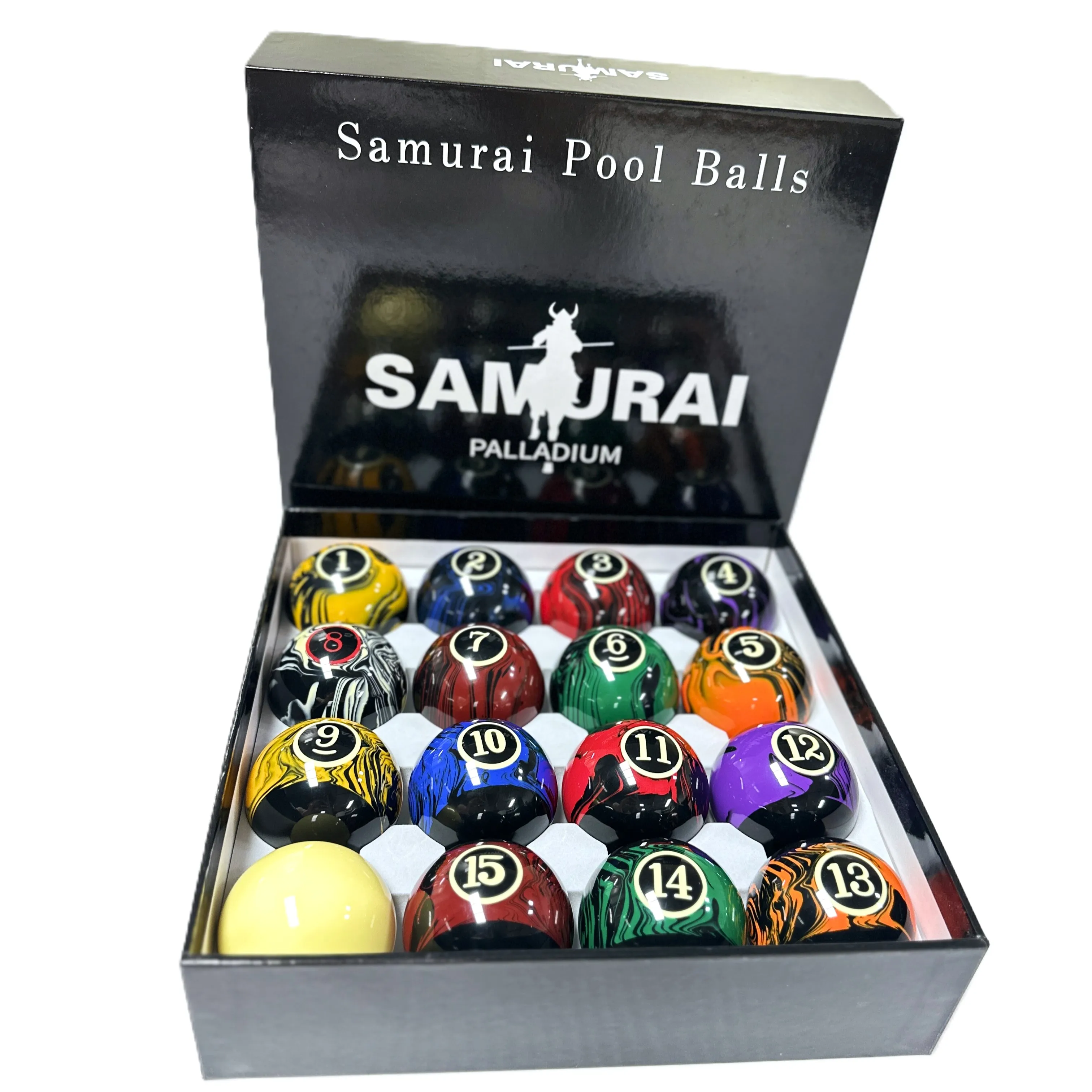 High Quality 57.2 mm Billiard Resin Pool Ball Set 16PCS/Set New Fashion Pool Ball