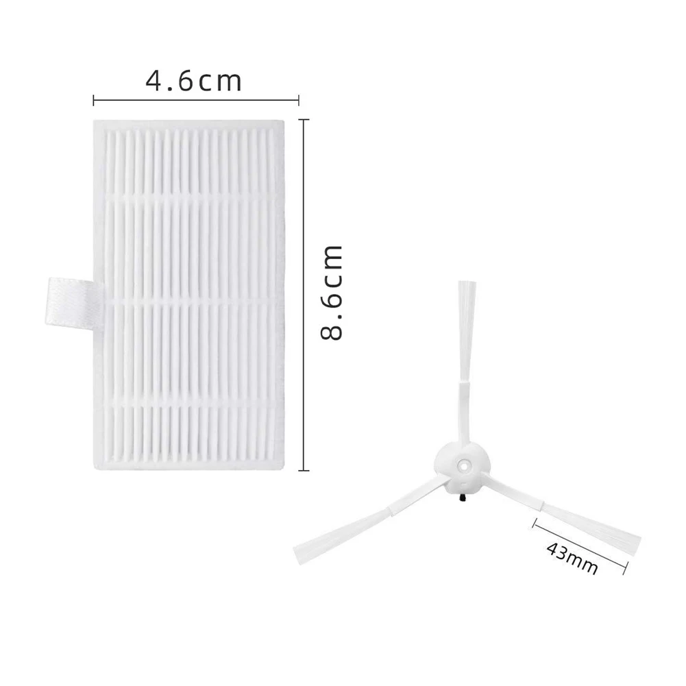 For XiaoMi Lydsto W2 Dust Bag Spare Parts Main Side Brush Hepa Filter Mop Cloths Rag Replacement Robot Vacuum Cleaner Accessory