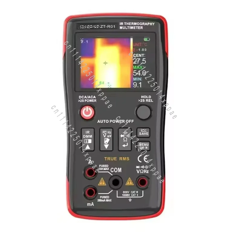 R01 Thermal Imager and Multimeter 2-in-1 Infrared Thermometer and Electrical Tester