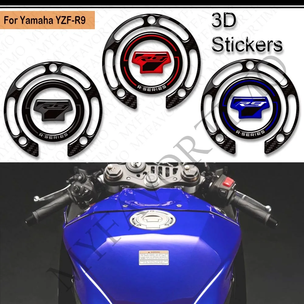 Motorcycle For Yamaha YZF-R9 YZFR9 YZF R9 Tank Pad TankPad Cap Grips Gas Fuel Kit Knee Stickers Decals Protection 2025 2026
