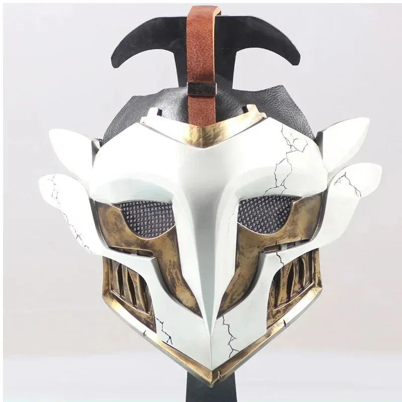 Juego tipo FRP LoL Arcane Ekko Wildfire, casco de Cosplay para adultos, máscara para fiesta de disfraces, máscaras de Carnaval de Halloween, accesorios mj:3