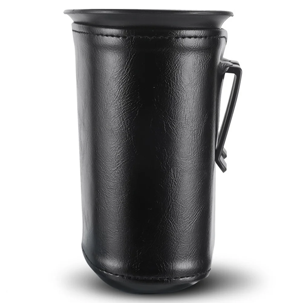 

Car Hanging Type Door Storage Bucket Storage Trash Bag Waterproof Foldable Trash Can Creative Car Accessories (Black)