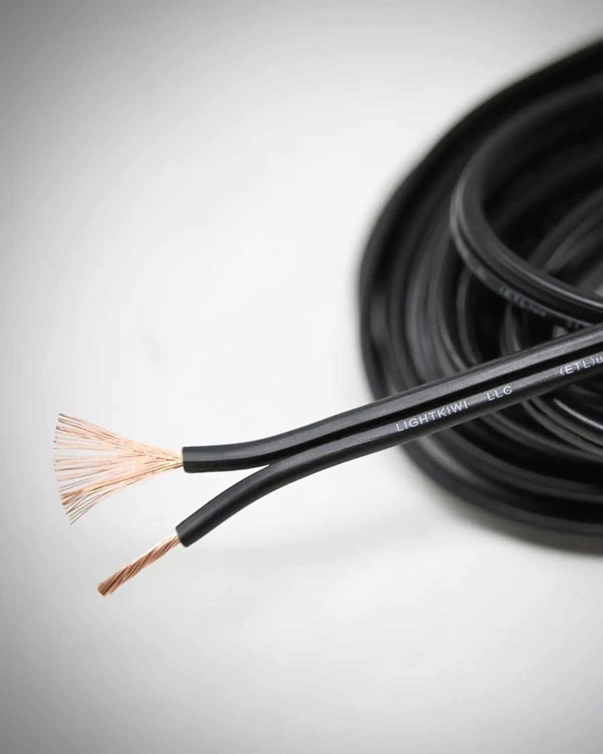 12/2 สายไฟแนวนอน - 500 ฟุต - Weatherproof Outdoor Underground Direct Burial Stranded Cable สําหรับ Spotlight