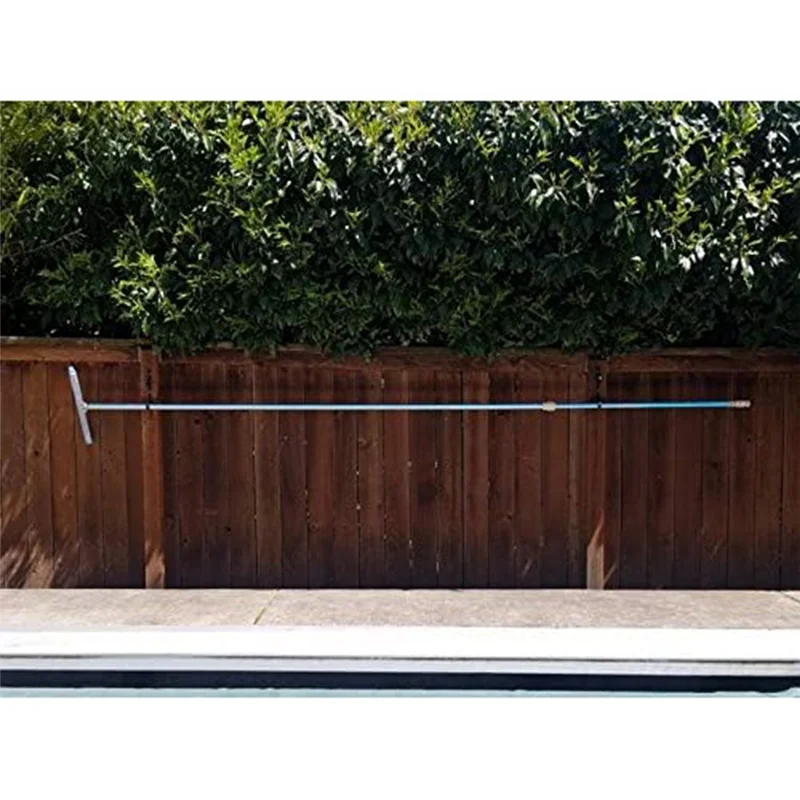 CQMF-Pool Pole Hanger 4Pc,Hooks For Telescopic Poles,Skimmers,Leaf Rakes,Nets,Brushes,Vacuum Hose,Garden Tools And Swimming