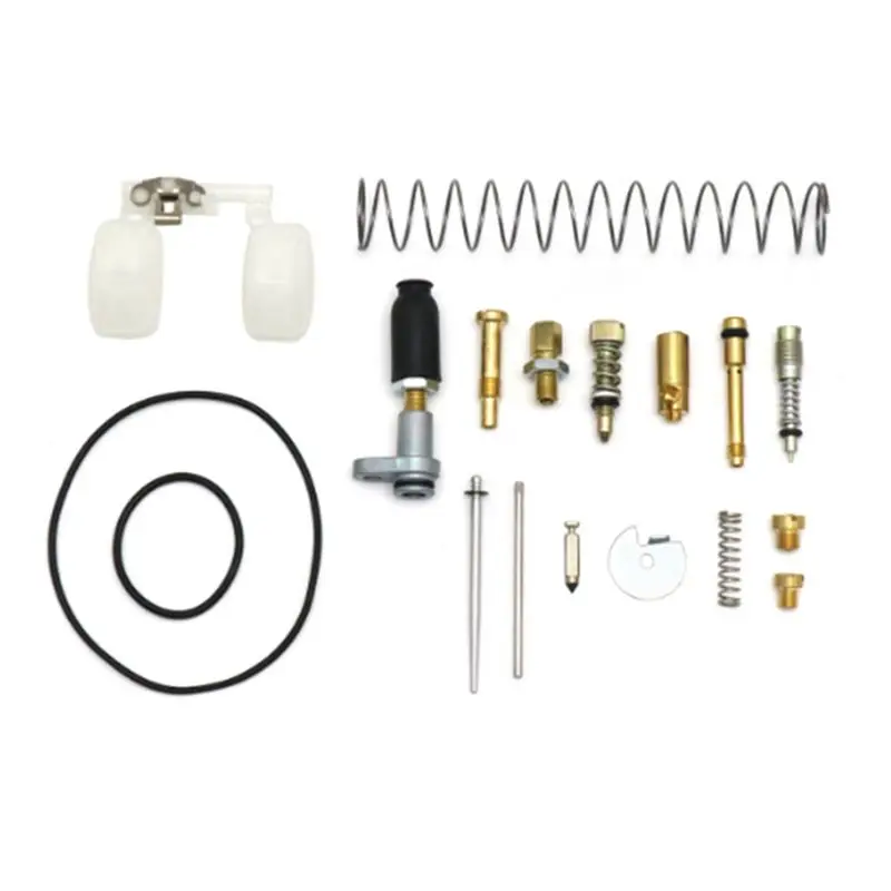 Efficientt-Motorcycle Carburetor Repair Kit For Dellorto Carburettor PHBE PHBH PHBL Float,Slide Return Spring,Choke,Needle,Idle