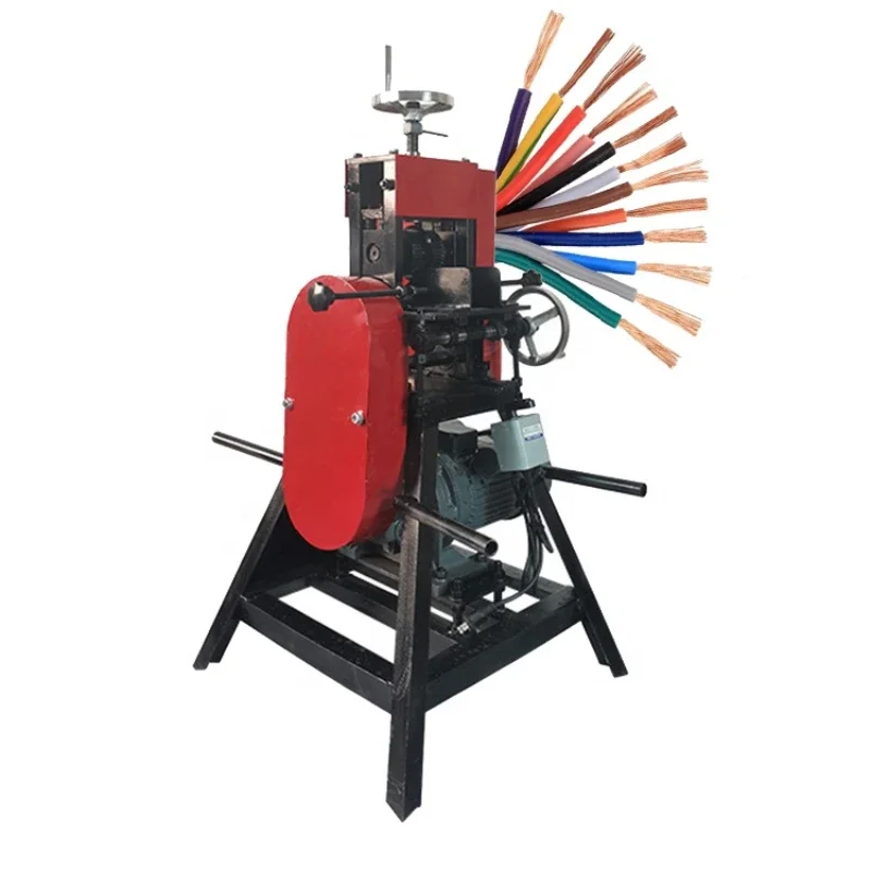 Non slip Double Blades insulated  wire stripper cable stripping machine  electric cable recycling machine